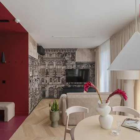 Mye - The Ohfusion - Fuzja - Free Parking, Klimatyzacja, Fv Appartement Łódź